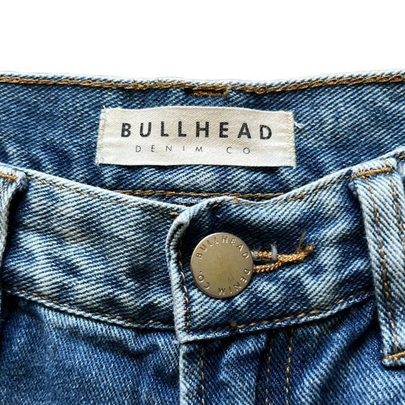 Bullhead Denim Co. Cotton Skinny Boyfriend Distressed Jeans Sz. 23 - Picture 6 of 10